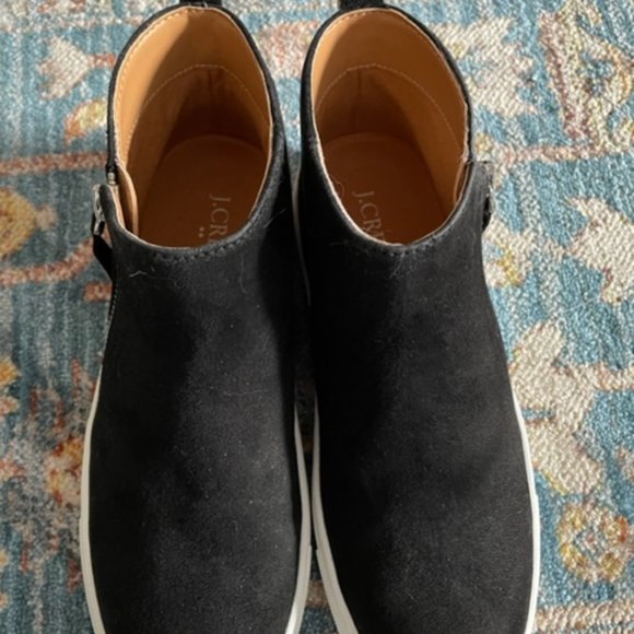 JCrew Faux-suede high top sneakers - Picture 5 of 5